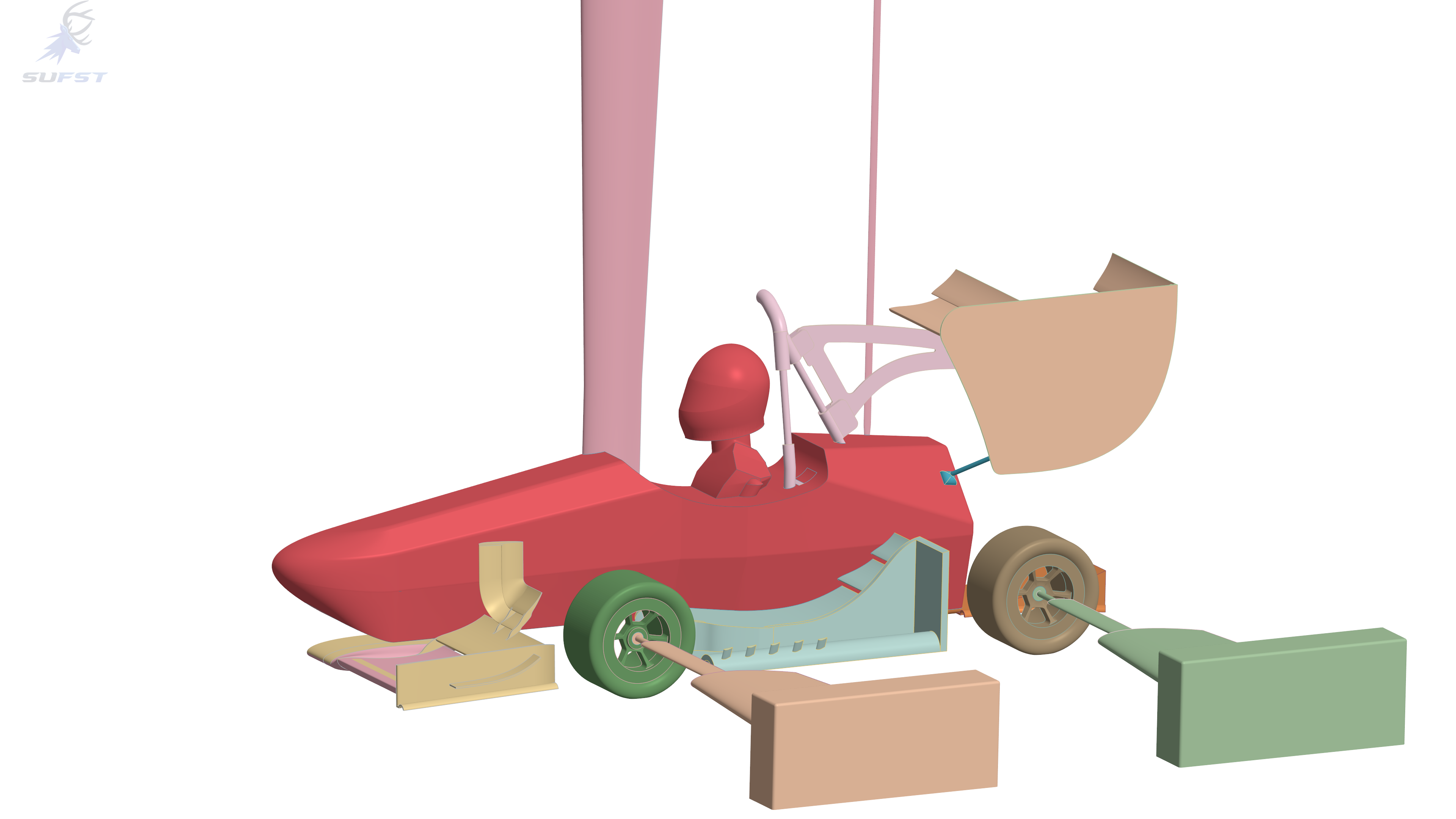 Formula Student CFD geometry
